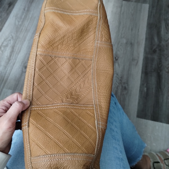 Prada Beige Leather Hand Bag - Picture 7 of 16